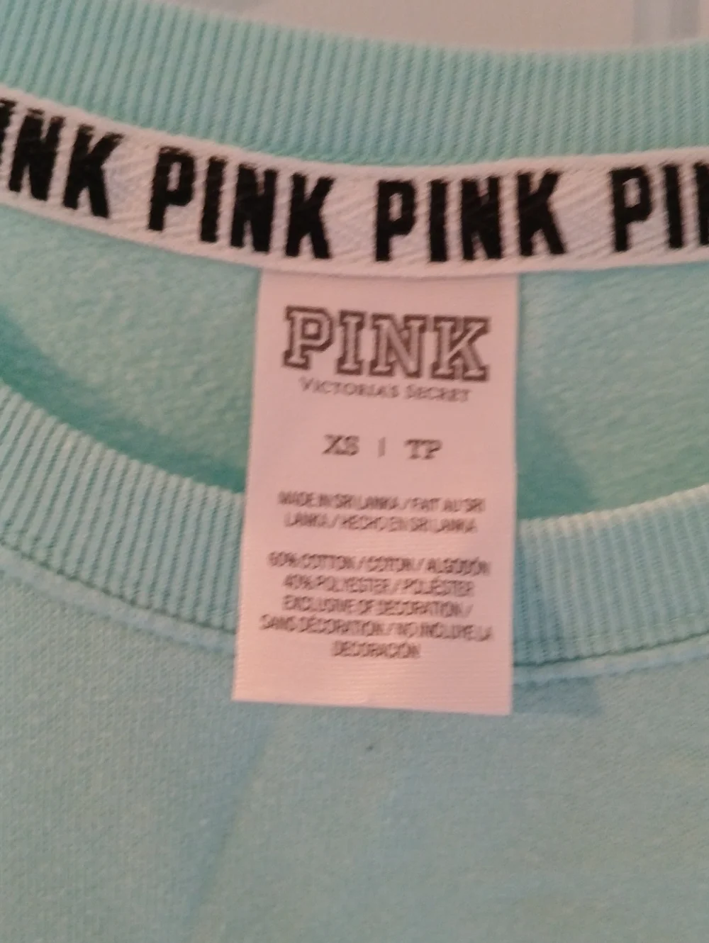PINK Victorias Secret soft mint